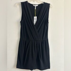 BCBGeneration Black Sleeveless Romper